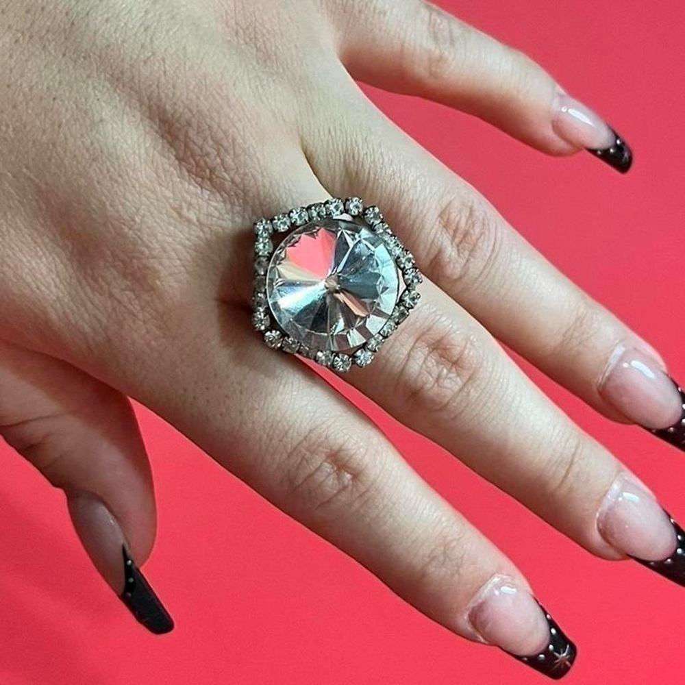 Diamond sliver ring 🩶🤍